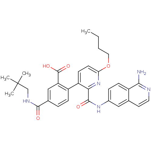 Chemical structure of BindingDB Monomer ID 50439481