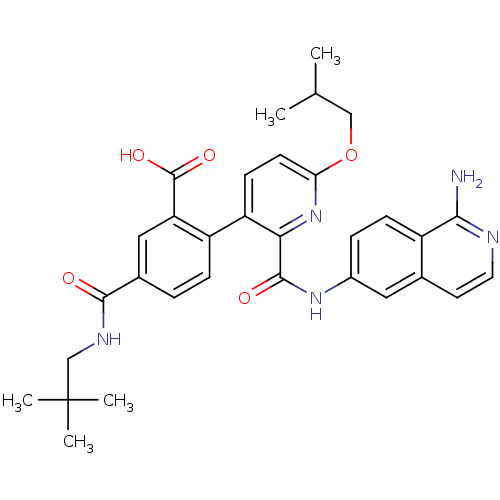 Chemical structure of BindingDB Monomer ID 50439482