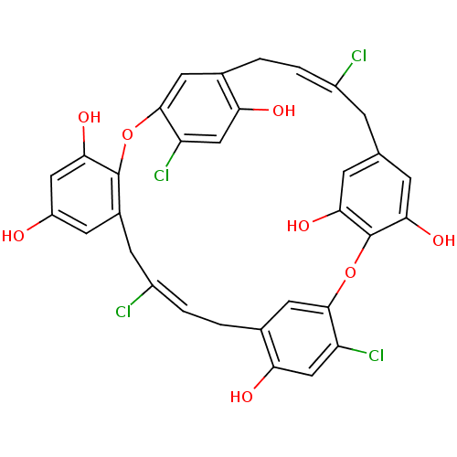 Chemical structure of BindingDB Monomer ID 50439495