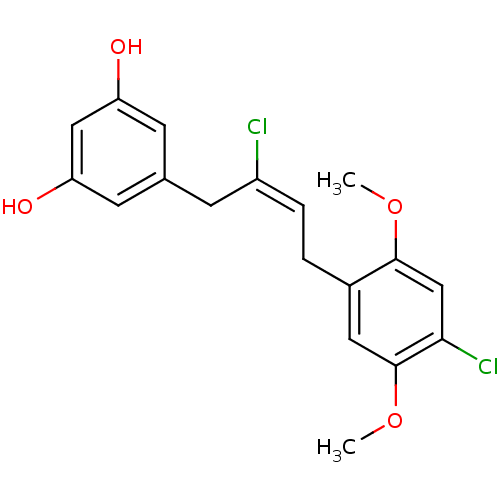 Chemical structure of BindingDB Monomer ID 50439496