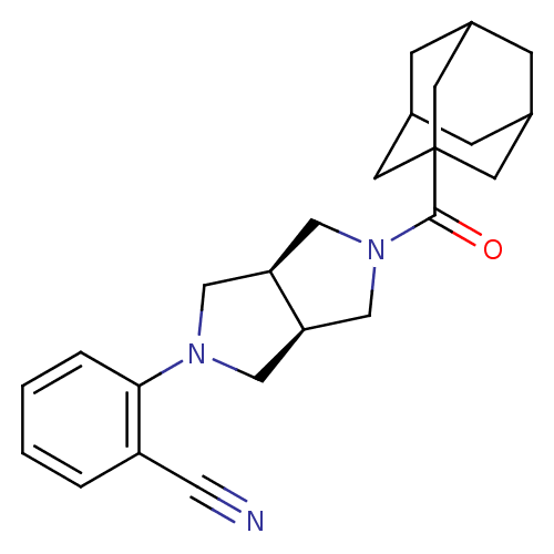 Chemical structure of BindingDB Monomer ID 50439541