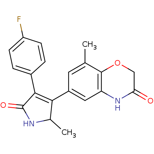 Chemical structure of BindingDB Monomer ID 50439607