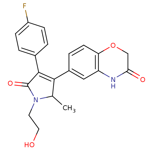 Chemical structure of BindingDB Monomer ID 50439611
