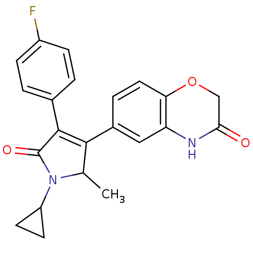 Chemical structure of BindingDB Monomer ID 50439612