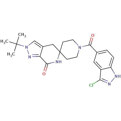 Chemical structure of BindingDB Monomer ID 50439639
