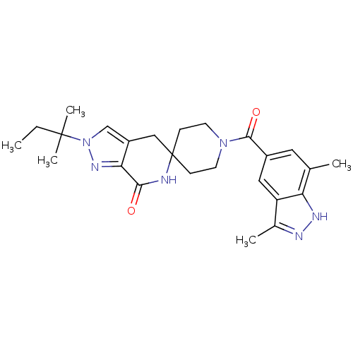 Chemical structure of BindingDB Monomer ID 50439645