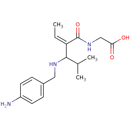Chemical structure of BindingDB Monomer ID 50439686