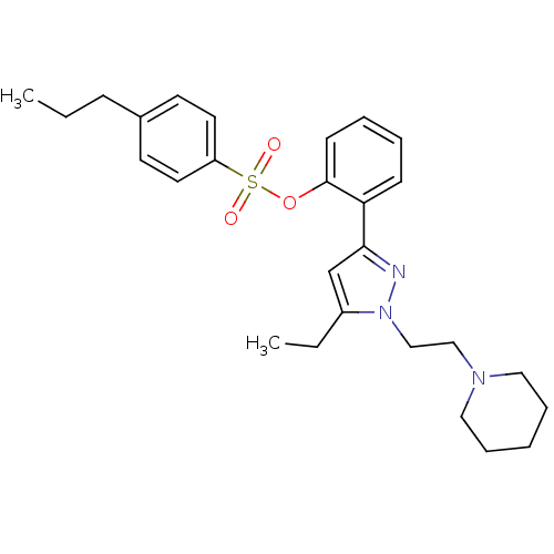 Chemical structure of BindingDB Monomer ID 50439701