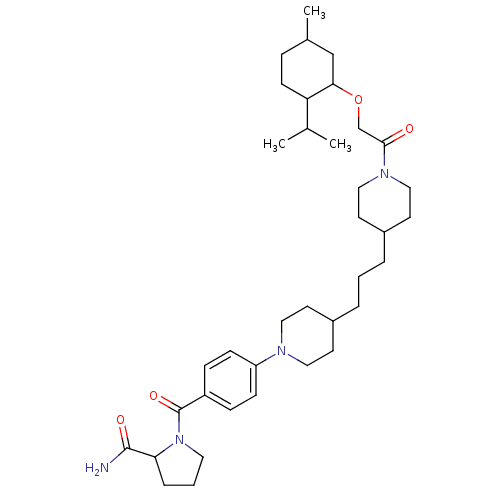 Chemical structure of BindingDB Monomer ID 50439703