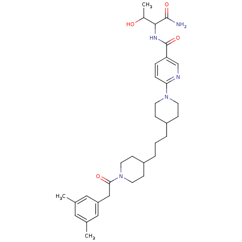 Chemical structure of BindingDB Monomer ID 50439707
