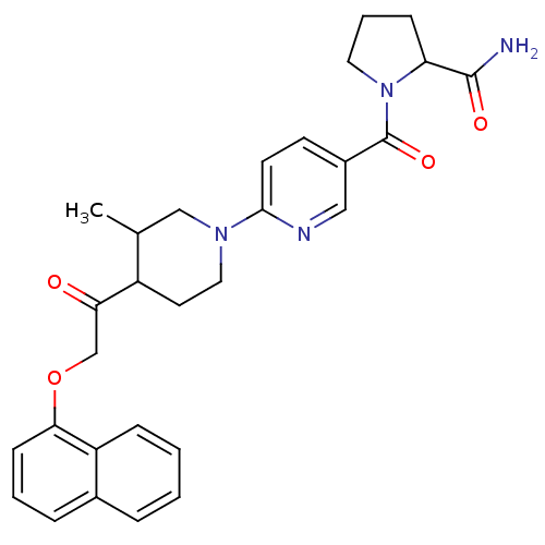 Chemical structure of BindingDB Monomer ID 50439708