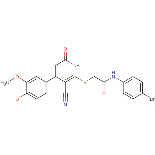 Chemical structure of BindingDB Monomer ID 50439710