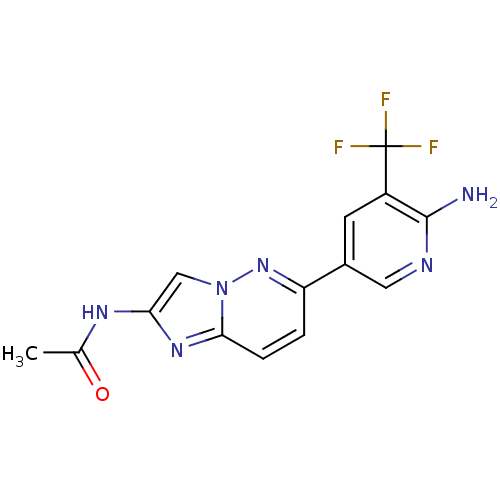 Chemical structure of BindingDB Monomer ID 50439721