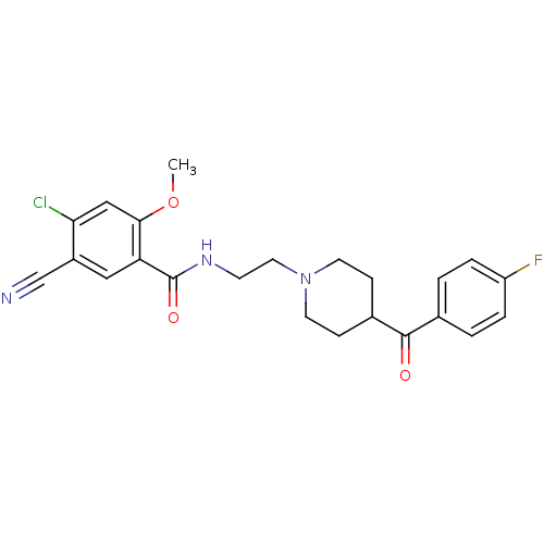 Chemical structure of BindingDB Monomer ID 50439801