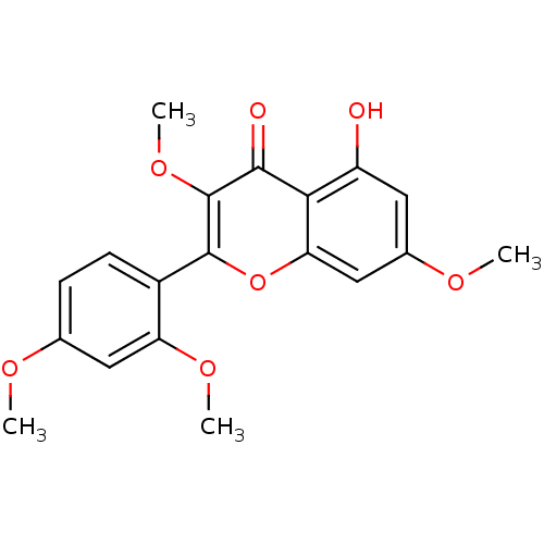 Chemical structure of BindingDB Monomer ID 50439837