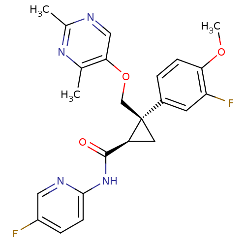 Chemical structure of BindingDB Monomer ID 50440026