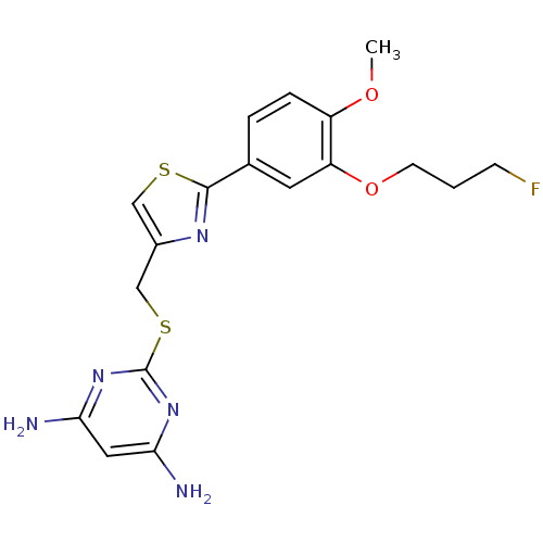 Chemical structure of BindingDB Monomer ID 50440143
