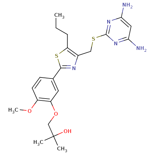 Chemical structure of BindingDB Monomer ID 50440173