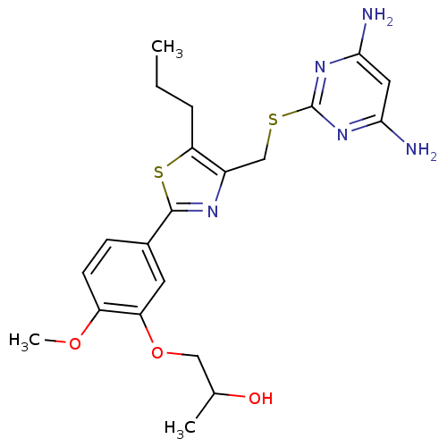 Chemical structure of BindingDB Monomer ID 50440174