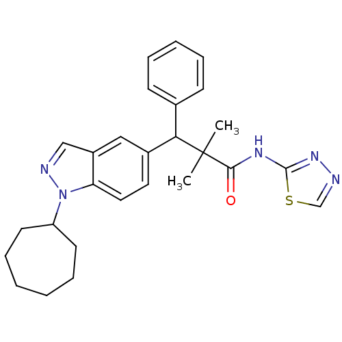 Chemical structure of BindingDB Monomer ID 50440207
