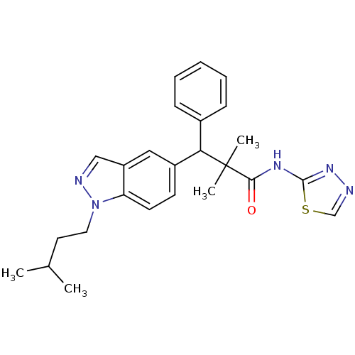 Chemical structure of BindingDB Monomer ID 50440209