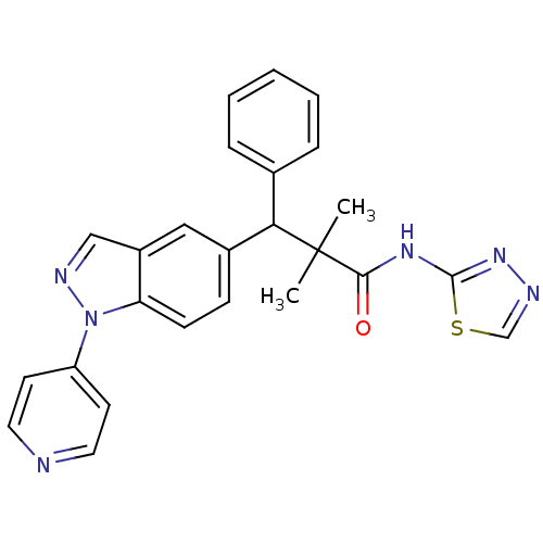Chemical structure of BindingDB Monomer ID 50440214