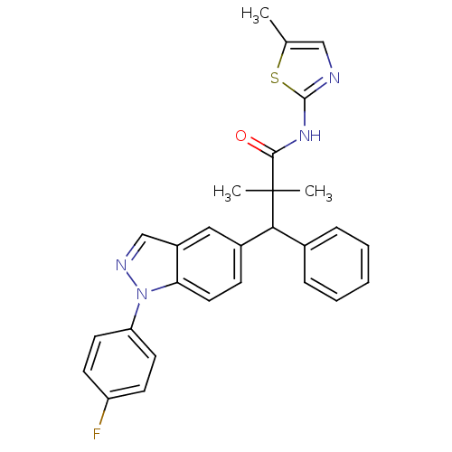 Chemical structure of BindingDB Monomer ID 50440223