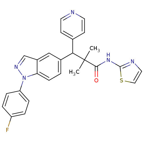 Chemical structure of BindingDB Monomer ID 50440227