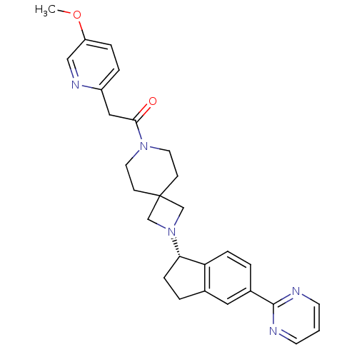 Chemical structure of BindingDB Monomer ID 50440263