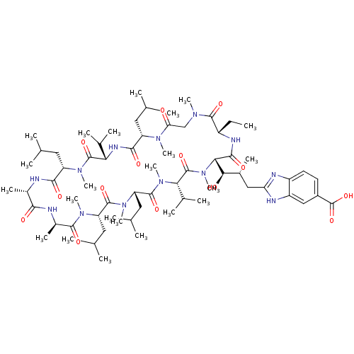 Chemical structure of BindingDB Monomer ID 50440293