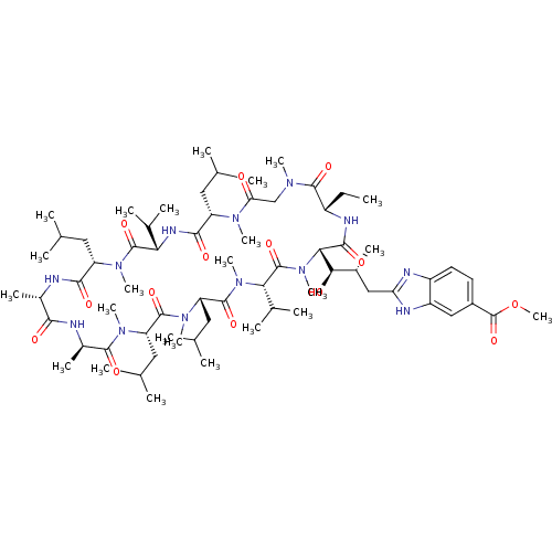Chemical structure of BindingDB Monomer ID 50440297