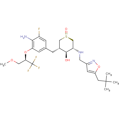 Chemical structure of BindingDB Monomer ID 50440410
