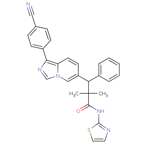 Chemical structure of BindingDB Monomer ID 50440498