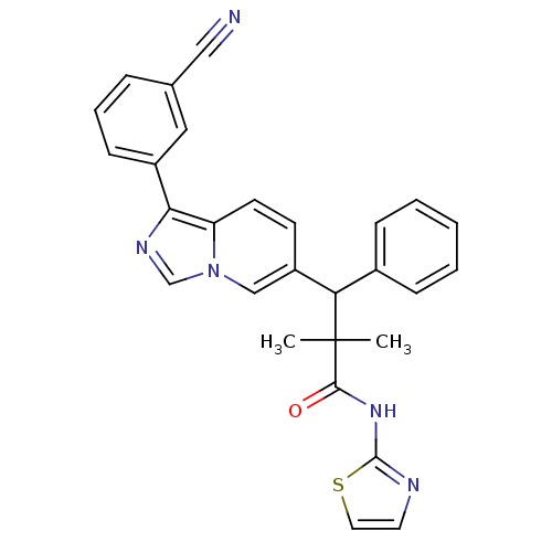 Chemical structure of BindingDB Monomer ID 50440500