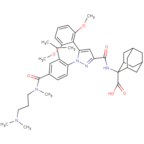 Chemical structure of BindingDB Monomer ID 50440738