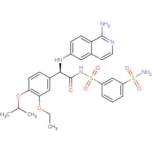 Chemical structure of BindingDB Monomer ID 50440822