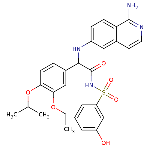 Chemical structure of BindingDB Monomer ID 50440823