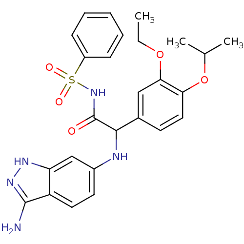 Chemical structure of BindingDB Monomer ID 50440827