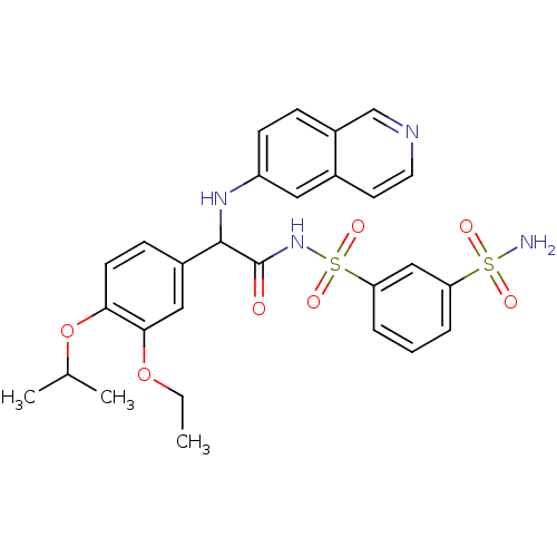 Chemical structure of BindingDB Monomer ID 50440839
