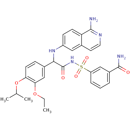 Chemical structure of BindingDB Monomer ID 50440841