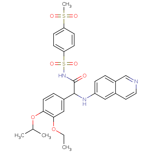 Chemical structure of BindingDB Monomer ID 50440844
