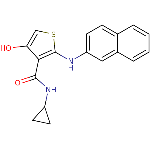 Chemical structure of BindingDB Monomer ID 50441255