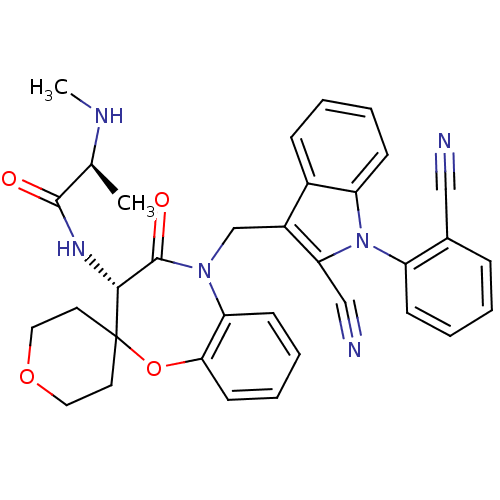 Chemical structure of BindingDB Monomer ID 50441334