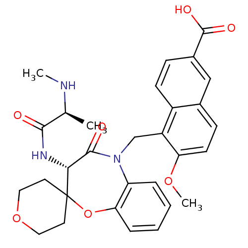 Chemical structure of BindingDB Monomer ID 50441338