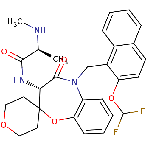 Chemical structure of BindingDB Monomer ID 50441339