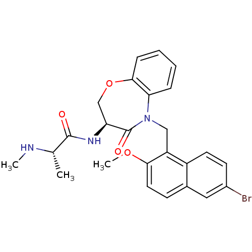 Chemical structure of BindingDB Monomer ID 50441342