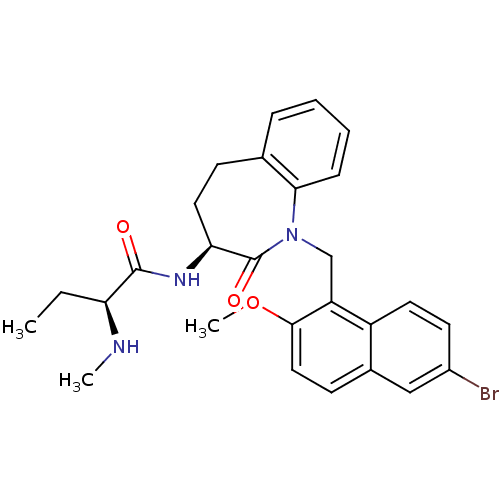 Chemical structure of BindingDB Monomer ID 50441345