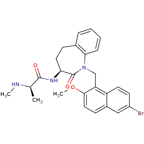 Chemical structure of BindingDB Monomer ID 50441346