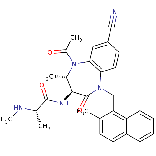Chemical structure of BindingDB Monomer ID 50441806