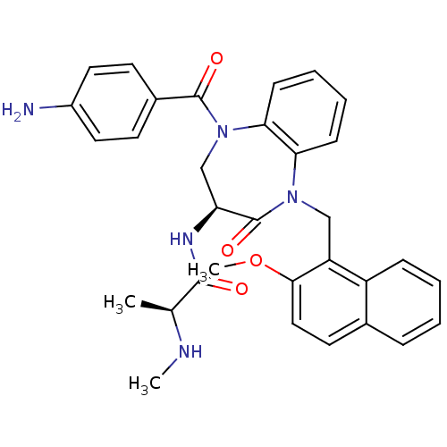 Chemical structure of BindingDB Monomer ID 50441816